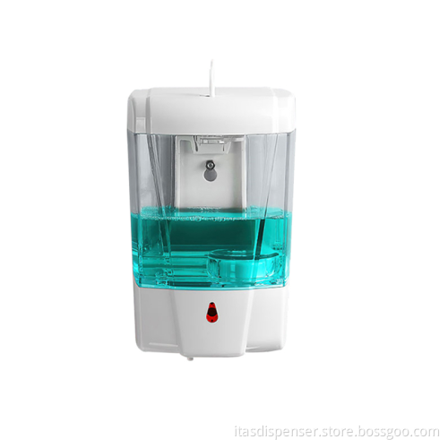 Touchless Bathroom Liquid Dispenser with Transparent Container